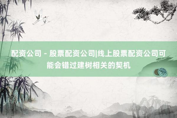 配资公司 - 股票配资公司|线上股票配资公司可能会错过建树相关的契机